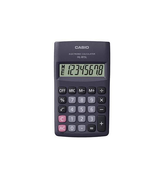 CASIO Casio Calculator HL-815L-BK Black. 100% оригинал