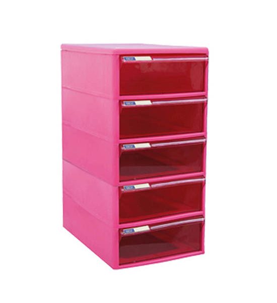 ORCA ORCA ตู้เอกสาร 5 ชั้น รุ่น TCB-5BB สีชมพู. 100% оригинал