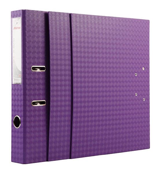 HORSE Lever Arch File 2-Inch Spine 3D Purple (3/Pack). 100% оригинал