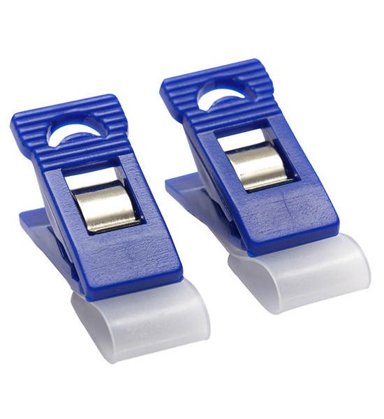 PANDA Badge Clip Blue (20/Pack). 100% оригинал