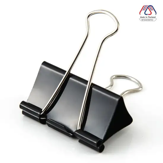 @ONE Binder Clip 51 mm. (12/Boxes) Black. 100% оригинал