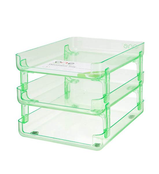 @ONE 3 Tiers Document Tray S3N Green. 100% оригинал