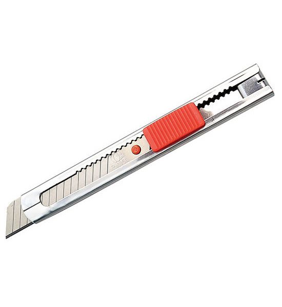PUMPKIN PUMPKIN มีดคัตเตอร์ สเตนเลส รุ่น ST-101A สีเงิน-แดง. 100% оригинал