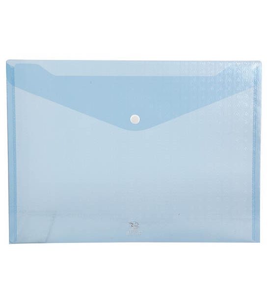 FLAMINGO Flamingo Plastic Envelope A4  9383 Blue. 100% оригинал