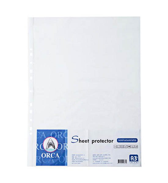 ORCA ORCA Punched Pocket A3 31.6x42 cm. (20/Pack). 100% оригинал