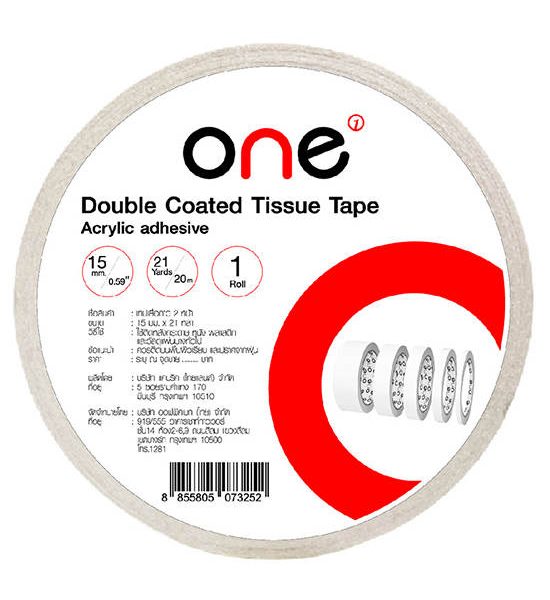 @ONE Double Coated Tissue Tape. 100% оригинал