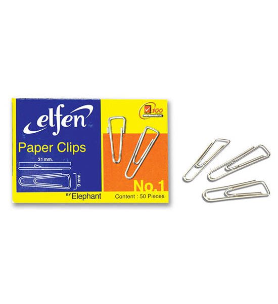 ELFEN Trick Paper Clip (50/Box). 100% оригинал