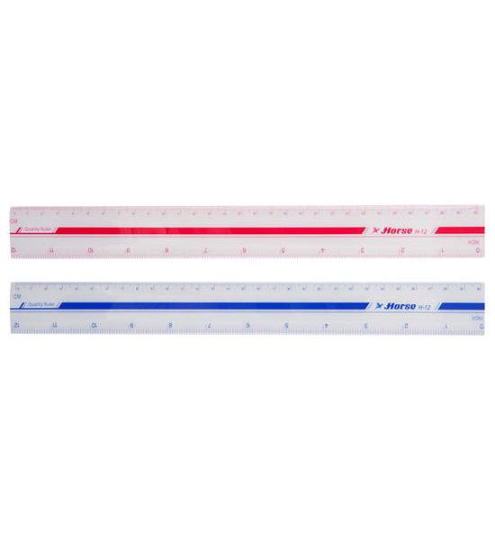 HORSE Plastic Ruler 12". 100% оригинал