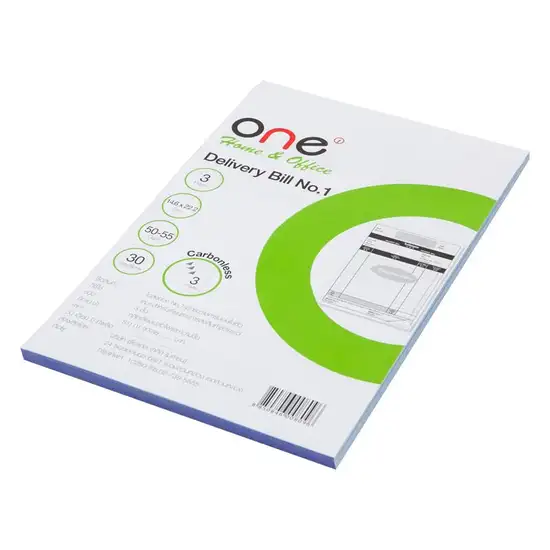 @ONE Carbonless Delivery Bill Book 3 Ply (3Books/Pack). 100% оригинал