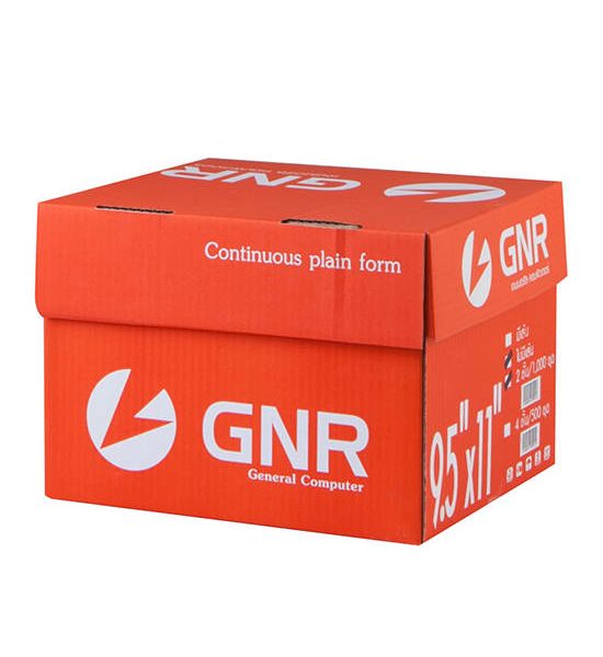 GNR Continuous Paper 9.5x11" 2 PLY (no lines). 100% оригинал