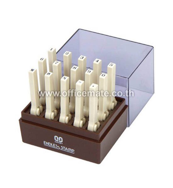 SANBY Sanby Numeral Connecting Rubber Stamp 5 Size 3 mm.. 100% оригинал