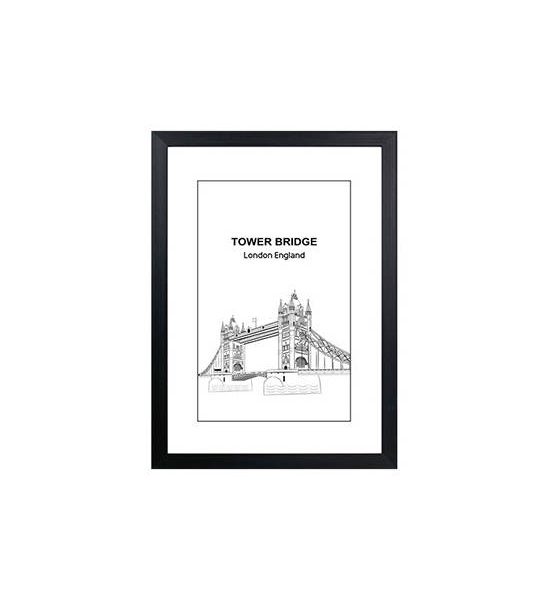 CHIC REPUBLIC Black/Multi Color Picture with Frame TOWER BRIDGE/45x60. 100% оригинал