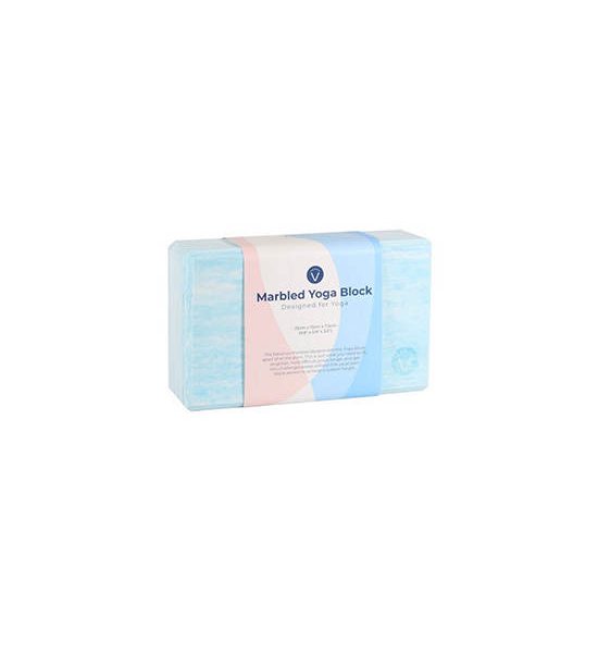 VAKEN Marbled Yoga Block - Blue Marbled. 100% оригинал