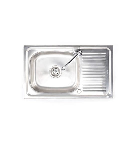 TECNOPLUS silver color SINK TNP 1075 SD ( 7545 / HM750 ). 100% оригинал