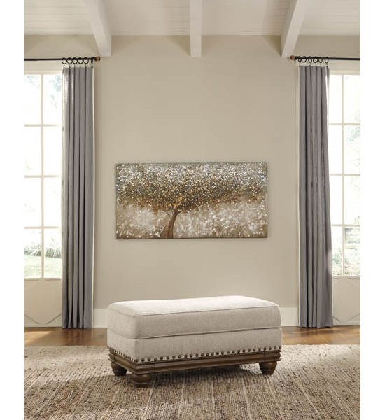 ASHLEY FURNITURE HOMESTORE Cream Stool HARLESON. 100% оригинал