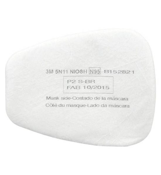 3M Particulate Filter Pad White (10/Box). 100% оригинал