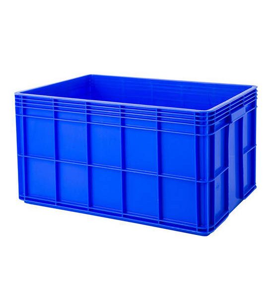 Basket BASKET ลังอเนกประสงค์ แบบทึบ รุ่น 126 สีน้ำเงิน. 100% оригинал