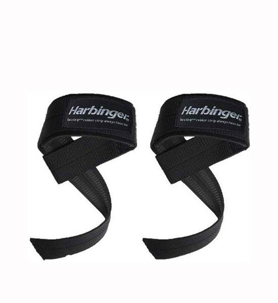 HARBINGER Grip Padded Lifting Straps 09010 Black Freesize. 100% оригинал