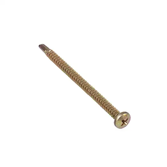 PANSIAM Yellow Pan Head Self Drilling Screw TPSD-820 Size 8 x 1 1/2 Inch (Pack 50 Pcs.). 100% оригинал