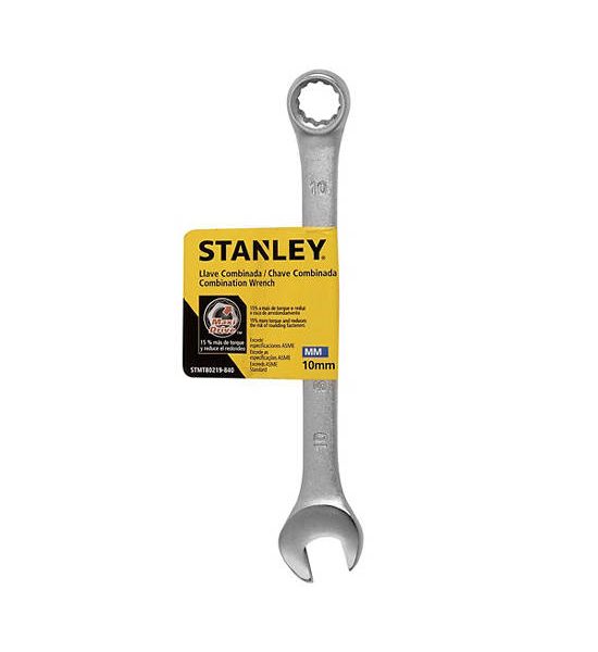 STANLEY Silver Combination Wrench STANLEY STMT80219-8 Size 10 mm. 100% оригинал