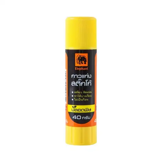 ELEPHANT Clear Sticko Glue Stick (Blister) ELEPHANT GLUE STICK 40G Size 40 g.. 100% оригинал
