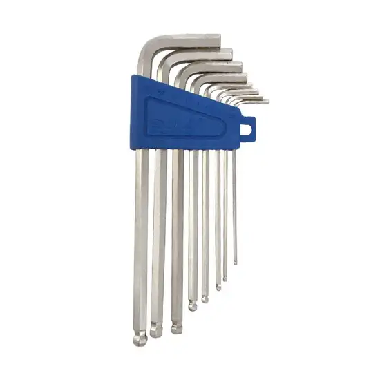 SOLO Silver Ball point hex key set SOLO CR-V Steel 908 Size (Pack 8 Pcs.). 100% оригинал