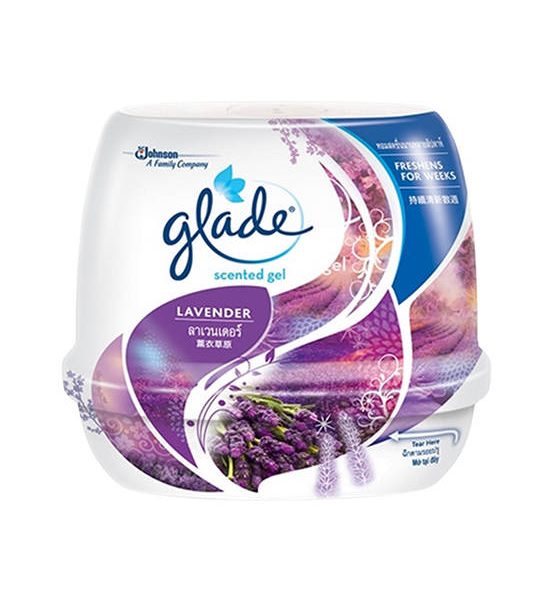 GLADE Purple Scented Gel Lavender Size 180 g. 100% оригинал