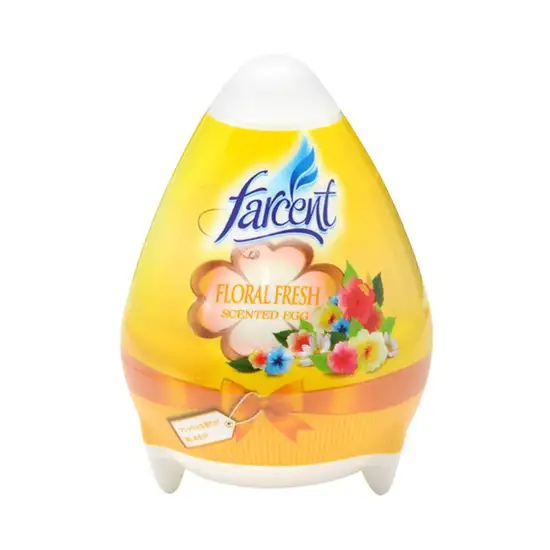 FARCENT Yellow Scented Egg Gel Floral Fresh Size 170 g. 100% оригинал