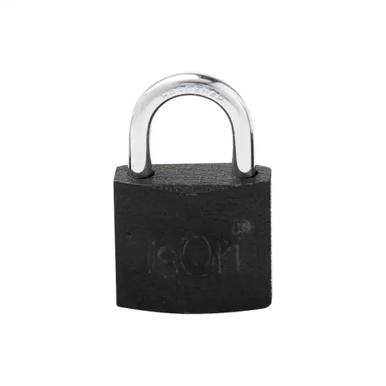 ISON Black Solid Steel Padlock-Spring Size 20 mm. 100% оригинал