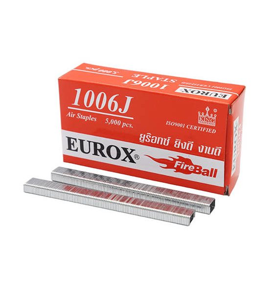 EUROX Staples No.1006J Size 11.4 x 6 mm (Pack 5000 Pcs.). 100% оригинал