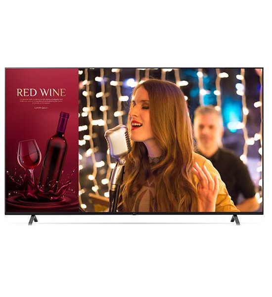 LG Black LG 86UR640S 86" UHD 4K Commercial Signage TV. 100% оригинал
