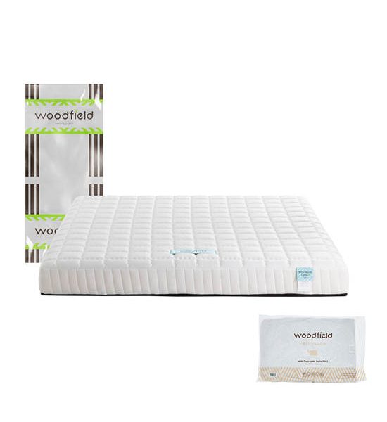 WOODFIELD Mattress W-NATURE I - 3.5 ft. White. 100% оригинал