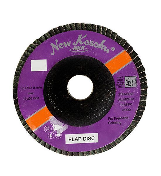 NKK Brown Flap Discs No.120 Size 4 Inch. 100% оригинал