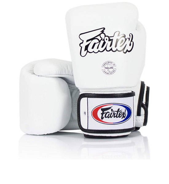 FAIRTEX Universal Gloves Tight-Fit Design BGV1-WH White - 8 OZ. 100% оригинал