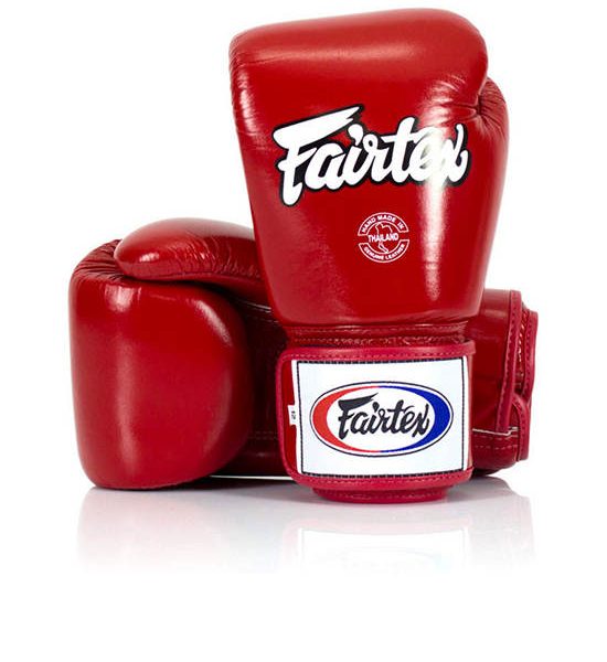 FAIRTEX Universal Gloves Tight-Fit Design BGV1-R Red -10 OZ. 100% оригинал