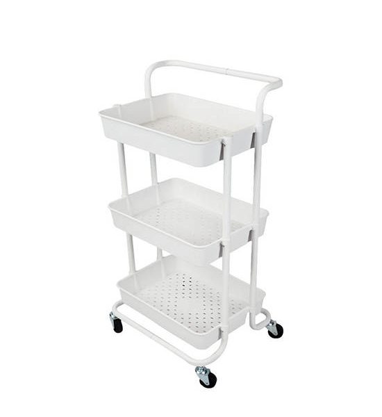 good to go 3-Tier Rolling Utility Cart White. 100% оригинал