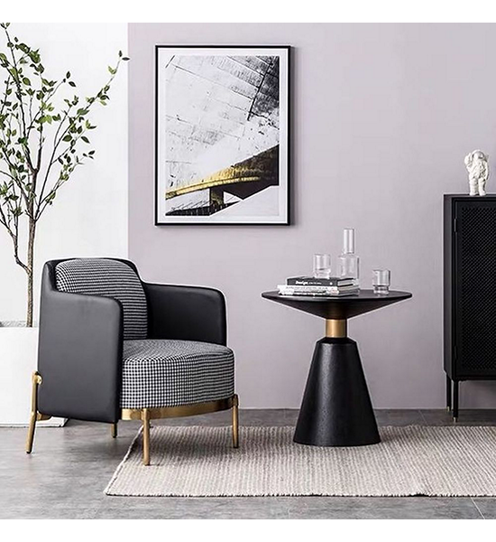 SHIRA FURNITURE (Per-order 30 Day) Black - The side table is made of real wood.. 100% оригинал