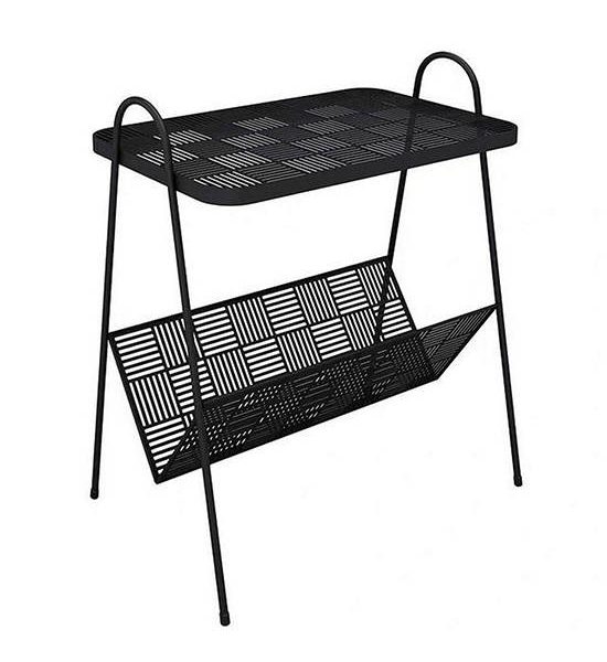 SHIRA FURNITURE (Per-order 30 Day )Black - Stainless Steel Coffee Table. 100% оригинал
