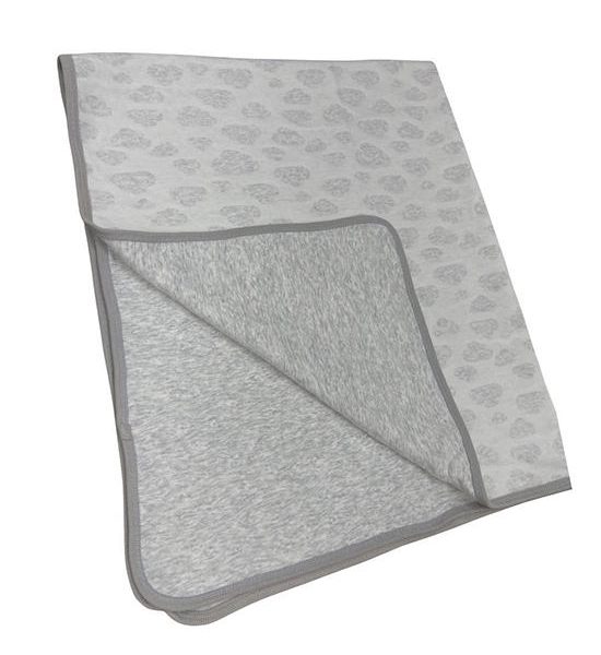 WALLABY Grey cloud and grey colors double sided blanket made from 100% cotton for baby. 100% оригинал