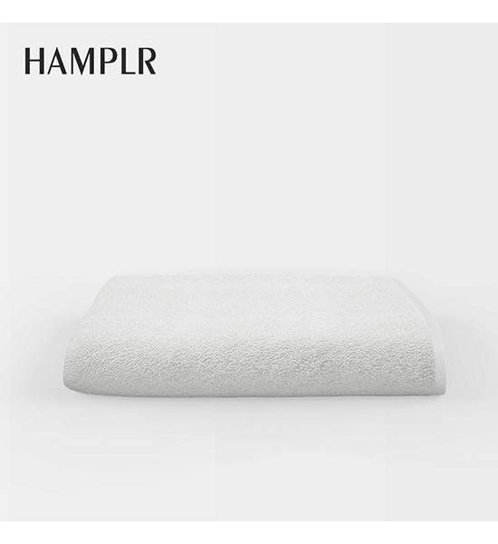 HAMPLR Bath Towel size 27 X 54 Inch - Basic White. 100% оригинал