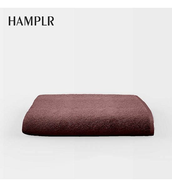HAMPLR Bath Towel size 27 X 54 Inch - Basic Brown. 100% оригинал