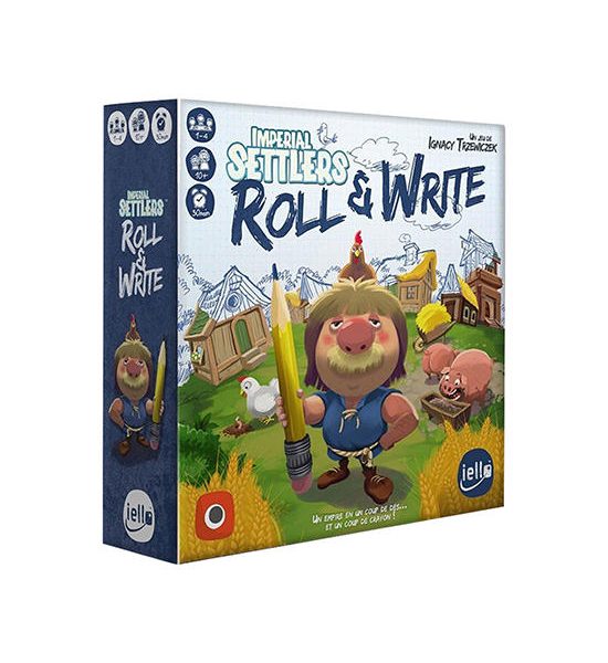 DICE CUP BOARD GAME Imperial Settlers: Roll and Write. 100% оригинал