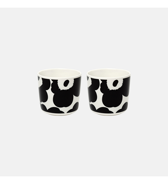 MARIMEKKO BLACK UNIKKO C.CUP 2DL W/OUT H 2PCS. 100% оригинал
