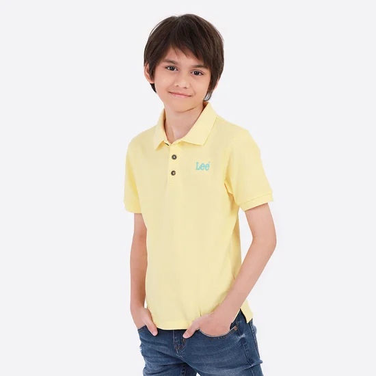 LEE KIDS Boy's Polo Short Sleeve LK K2003101 Yellow. 100% оригинал