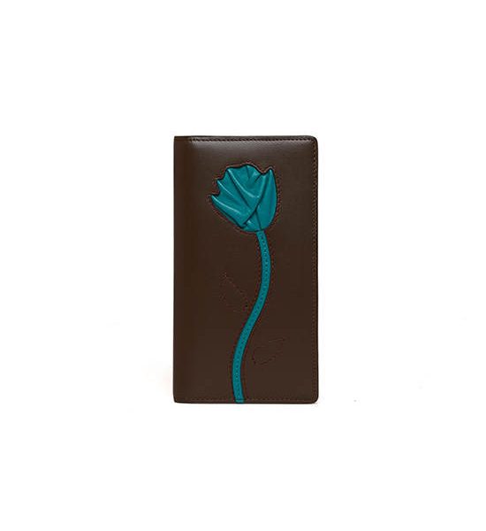 VIERA BY RAGAZZE The Roses Long Wallet Dark Brown. 100% оригинал