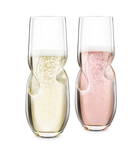 FINAL TOUCH Bubbles Champagne Glasses model GG5005 clear. 100% оригинал