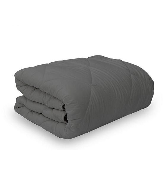 SIAMLATEX Blanket Size 5 Feet Solid Color Glada Model Dark Gray. 100% оригинал