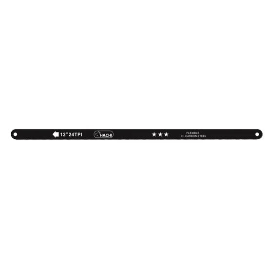 HACHI Black Flexible Carbon Steel Hacksaw Blade 24T Size 12 Inches (Pack 2 Pcs.). 100% оригинал