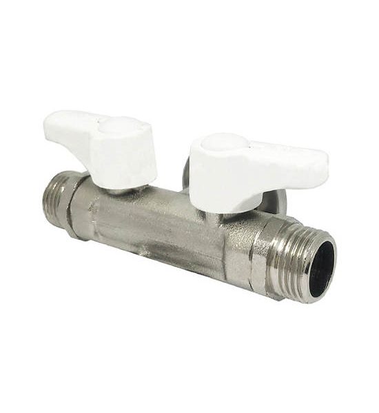 ANA White Miniball  2 Valve 3 Way Size 1/2 Inch. 100% оригинал