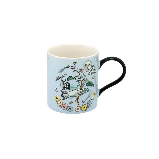 Cath Kidston Blie Celestial Rosie Fine China Mug. 100% оригинал